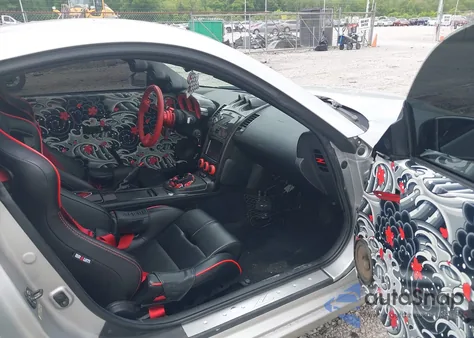 2008 Nissan 350Z Enthusiast из США, поврежденный, VIN JN1BZ34D78M701963